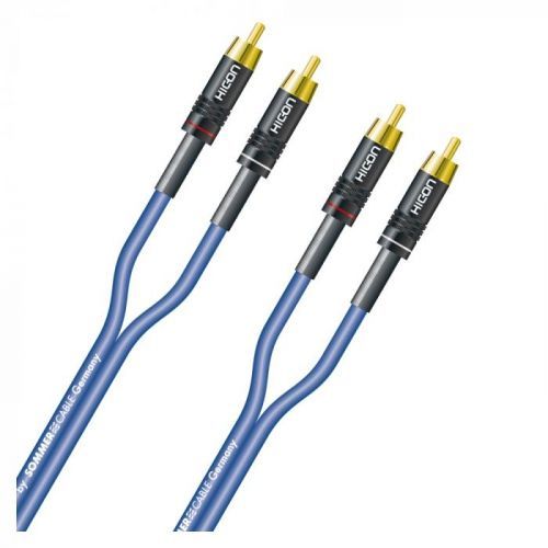 Sommer Cable IC Onyx 2x0,25qmm, Blue, 0,75m