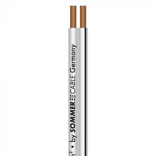 Sommer Cable PRISMA LS-Kabel 2x1,5 White, StreifenBlack