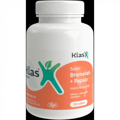Super Bromelain + Papain 90 tbl.