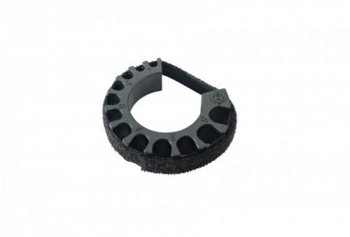 K&M 21404 Cable clamp black