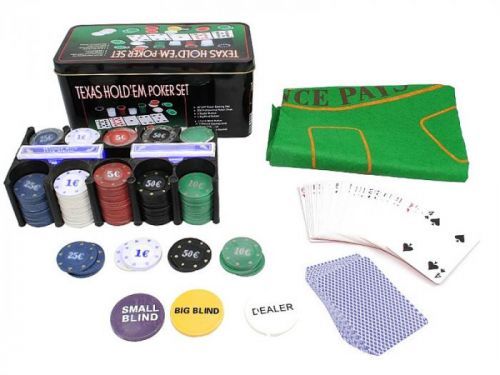 ISO Texas Hold'em Poker set, 600