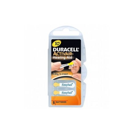 Duracell HA 10 Easytab 1.4 V batérie 6ks