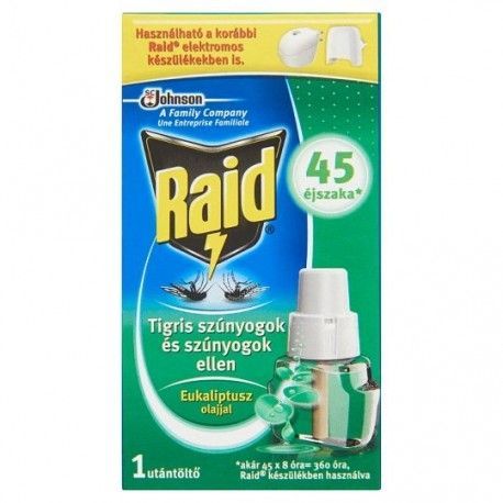 Raid Eucalypt náplň do elektrického odparovača 27ml