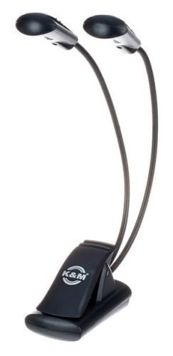 K&M 12243 Music stand light »Double LED FlexLight«