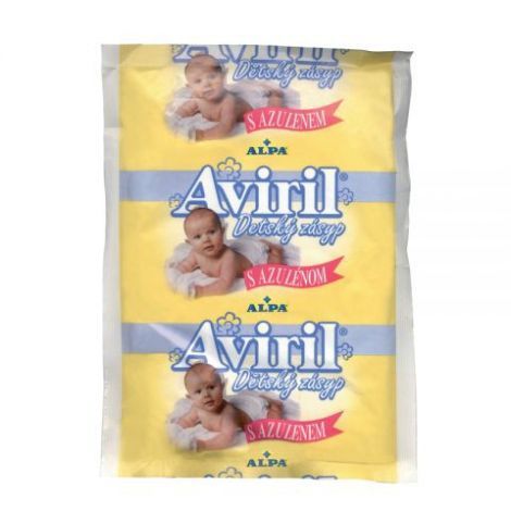 Aviril detský zásyp s azulénom 100 g