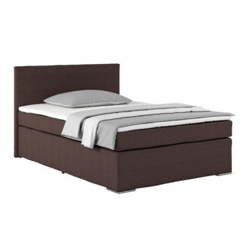 Posteľ Boxspring Nero Pl: 140/200cm, Hnedá