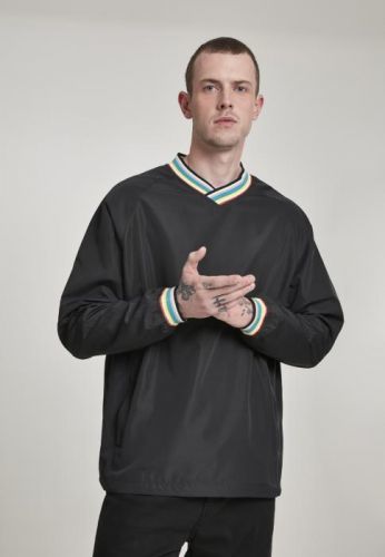 Warm Up Pull Over blk/multicolor - L
