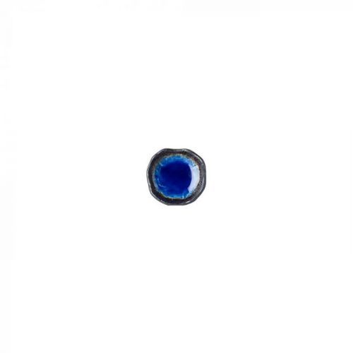 Modrý keramický tanierik Mij Cobalt, ø 9 cm