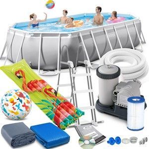 Bazén 26796 Prism Frame 503 x 274 x 122 cm