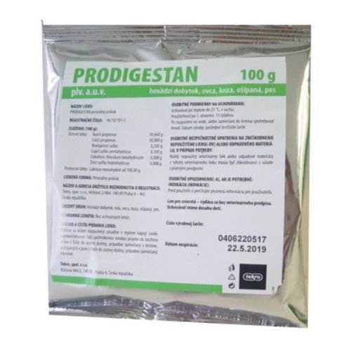 Prodigestan pre prežúvavcov 100g