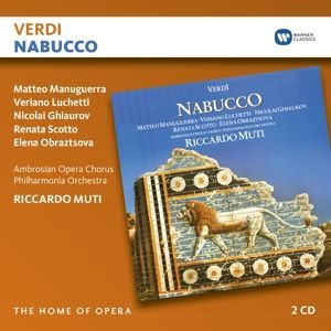 CD MANUGUERRA/LUCCHETTI/MUTI/PHILHARM.ORCH - VERDI: NABUCCO