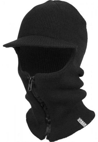 Zipped Balaclava Visor black - One Size