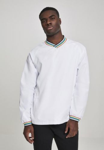 Warm Up Pull Over wht/multicolor - L
