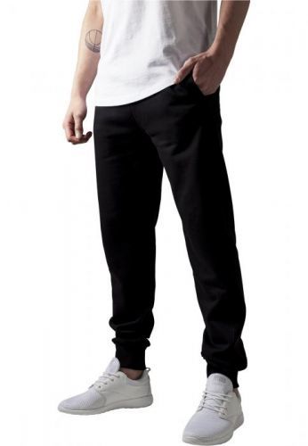 Straight Fit Sweatpants black - L