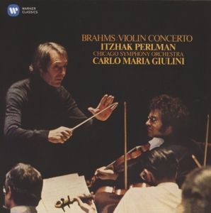 CD PERLMAN, ITZHAK/CSO/CARLO MARIA GIULINI - BRAHMS: VIOLIN CONCERTO IN D MAJOR, OP. 77