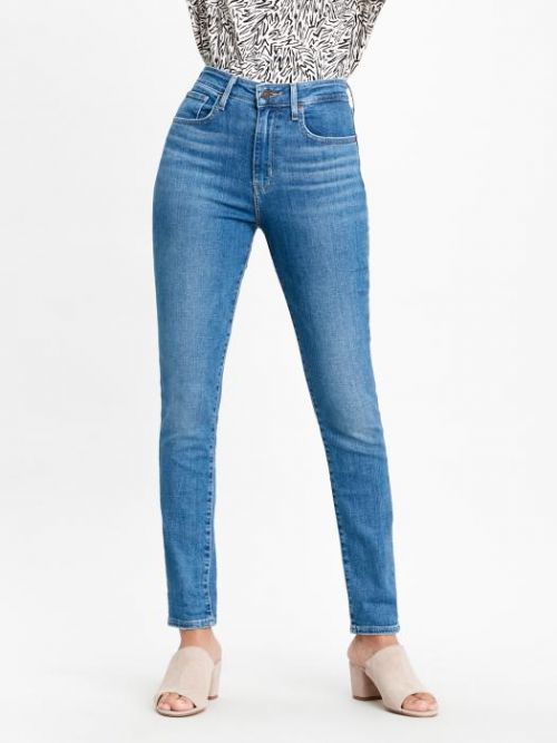 721™ High Rise Skinny Jeans Levi's® Modrá