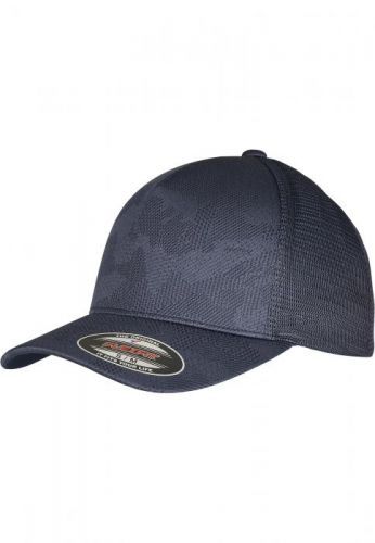 Flexfit Jaquard Camo Cap navy - S/M