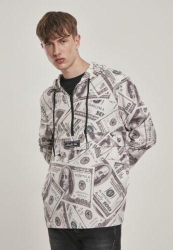 Mister Tee Dollar Windbreaker sand - L