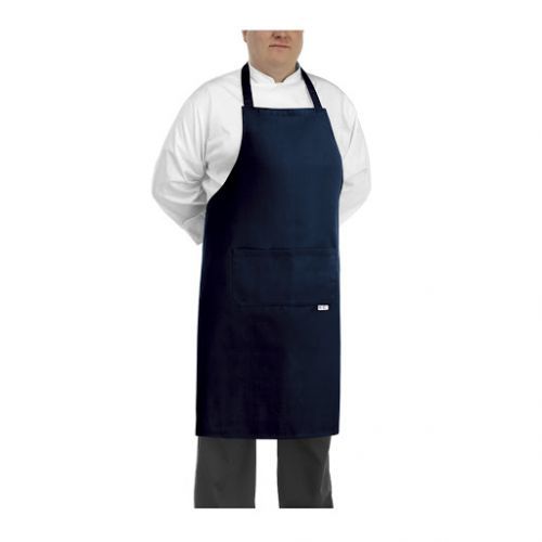 EGOCHEF Kuchárska zástera ku krku BIG BOY - tmavomodrá - veľkosť od 5XL - 7XL