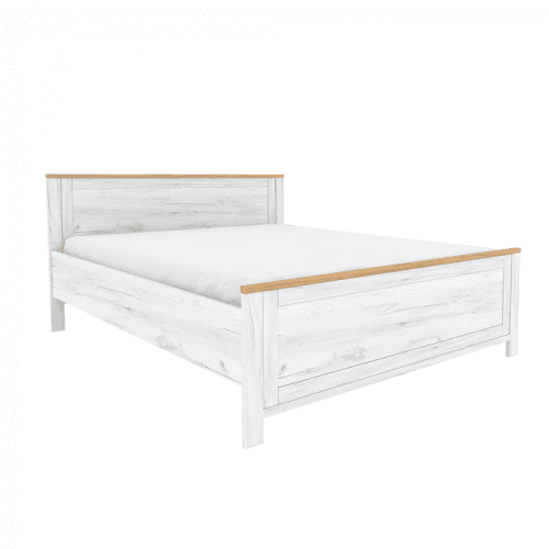 Postel Z2, 160x200, dub craft zlatý / dub craft bílý, SUDBURY