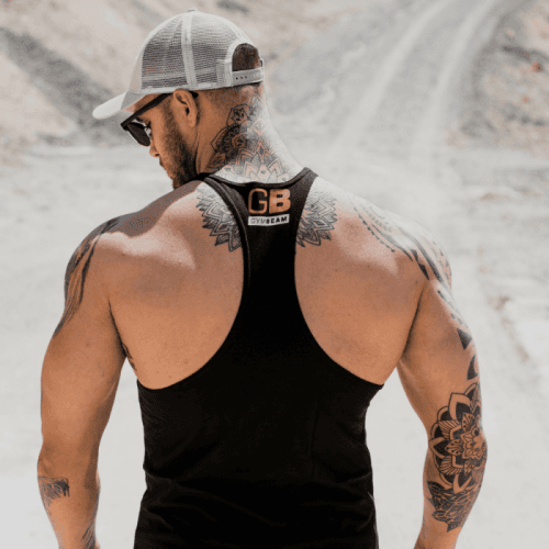 GymBeam Tielko Stringer Black  S