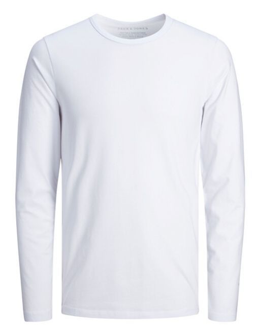 Jack&Jones Pánske tričko JJEBASIC 12059220 OPT WHITE XXL