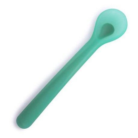 SUAVINEX Silikónová lyžička (1 ks) - modrá
