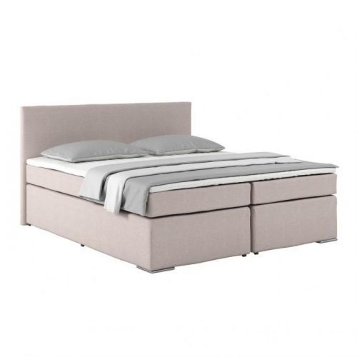 Posteľ Boxspring Nero Pl: 180/200cm, Béžová
