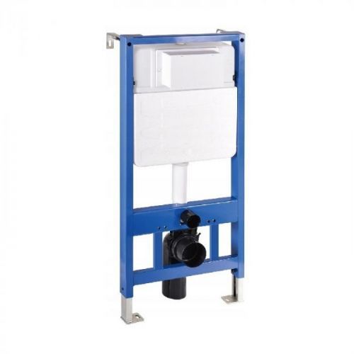 Podomítkový WC rám MEXEN FENIX SLIM 8 cm modrý