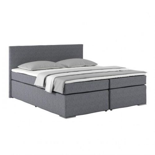 Posteľ Boxspring Nero Pl: 180/200cm, Sivá Zelená