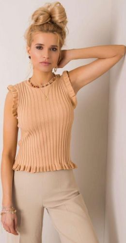 Gatio Dámska blúzka (béžová) Farba: béžová, Veľkosť: S/M