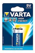 VARTA Baterie High Energy 9V 1ks