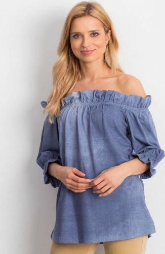 Gatio Dámska blúzka (modrá) Farba: Modrá, Veľkosť: UNI