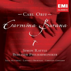 CD RATTLE, SIR SIMON - CARMINA BURANA
