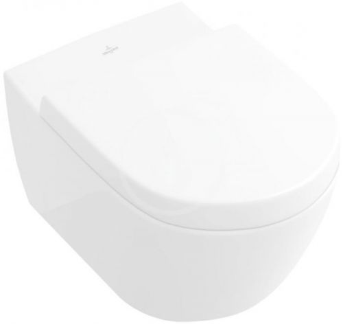 VILLEROY & BOCH - Subway 2.0 Závěsné WC, Aquareduct, s CeramicPlus, alpská bílá (560010R1)