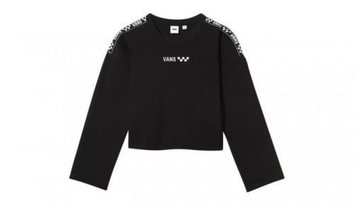 Vans Wm Brand Striper Crew Black čierne VN0A4DPABLK