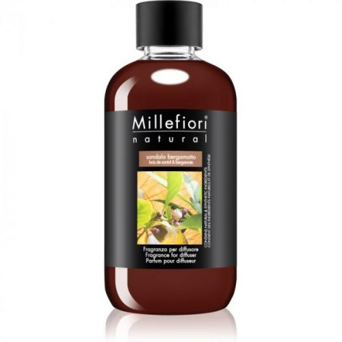 Millefiori Natural Sandalo Bergamotto náplň do aróma difuzérov 250 ml