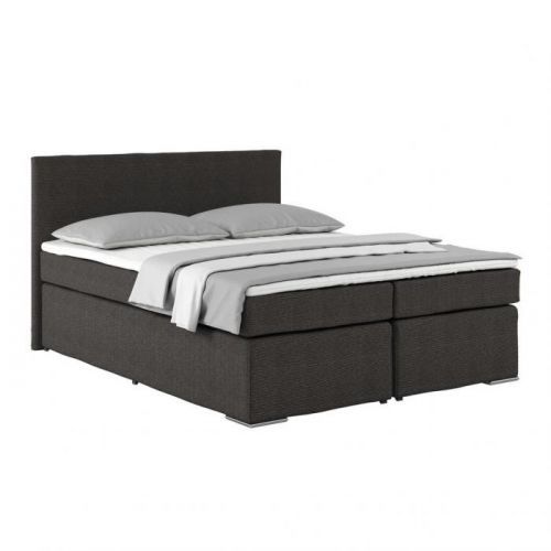 Posteľ Boxspring Nero Pl: 160/200cm, Hnedá