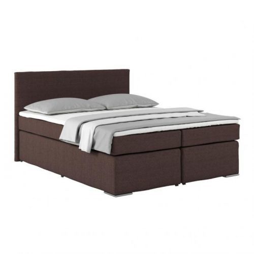 Posteľ Boxspring Nero Pl: 160/200cm, Bahenná Hnedá