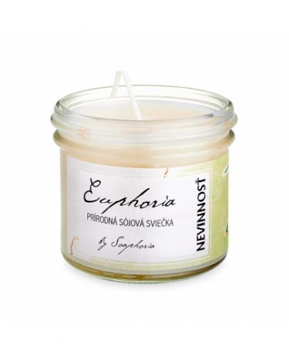 SOAPHORIA Nevinnosť - ručne odlievaná sójová sviečka 1 ks/125 ml
