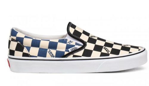 Vans Ua Classic Slip-On (Big Check) Black/Navy farebné VN0A4U38WRT