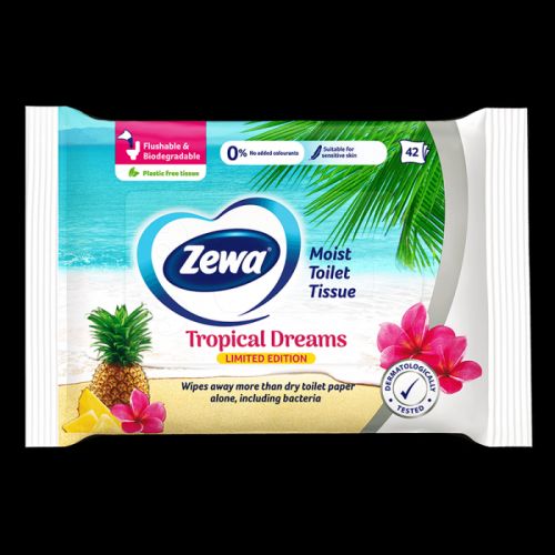 Zewa Tropical vlhčený toaletný papier 42ks