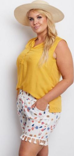 Gatio Dámske kraťasy (biela) Farba: Biela, Veľkosť: M/L