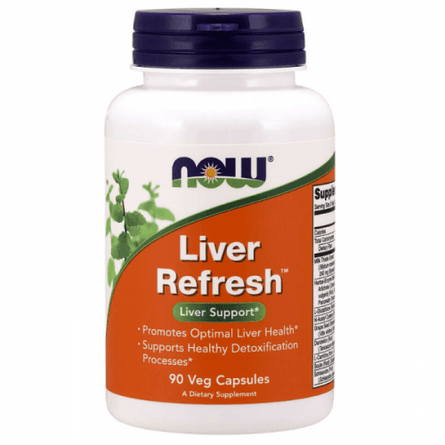 NOW Foods Podpora pečene Liver refresh 90 kaps.