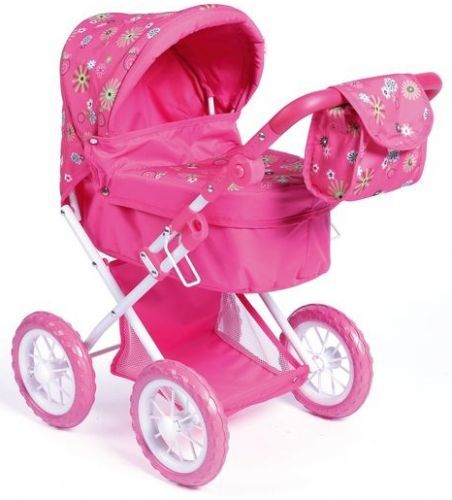 TEDDIES Kočík pre bábiky kov/plast 56x36,5x64 cm