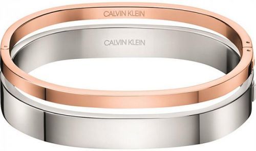 Calvin Klein Luxusné bicolor náramok Hook KJ06PD20020 6,2 cm - M