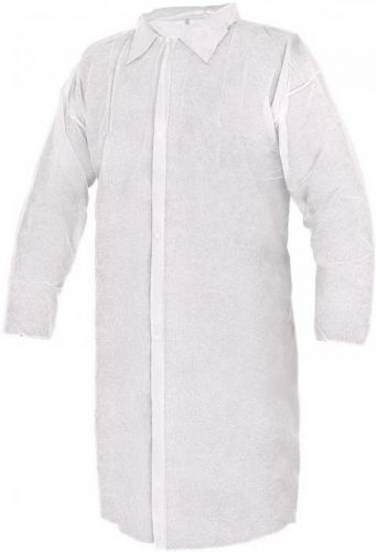 Canis Jednorazový biely plášť CXS RICK - XL