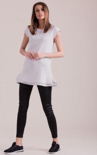 Gatio Dámska tunika (svetlo šedá) Farba: svetlo šedá, Veľkosť: S