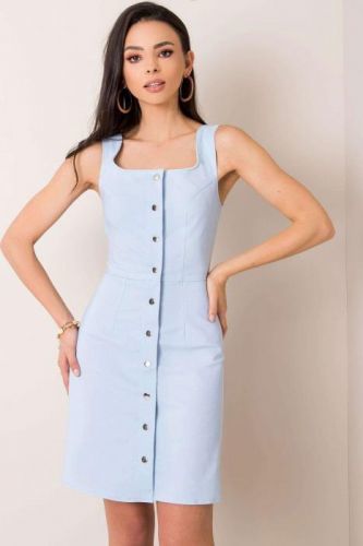 Gatio Dámske šaty (svetlo modrá) Farba: svetlo modrá, Veľkosť: 36