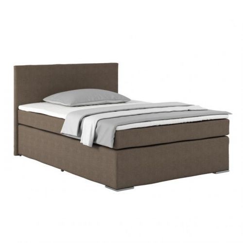 Posteľ Boxspring Nero Pl: 140/200cm, Bahenná Hnedá